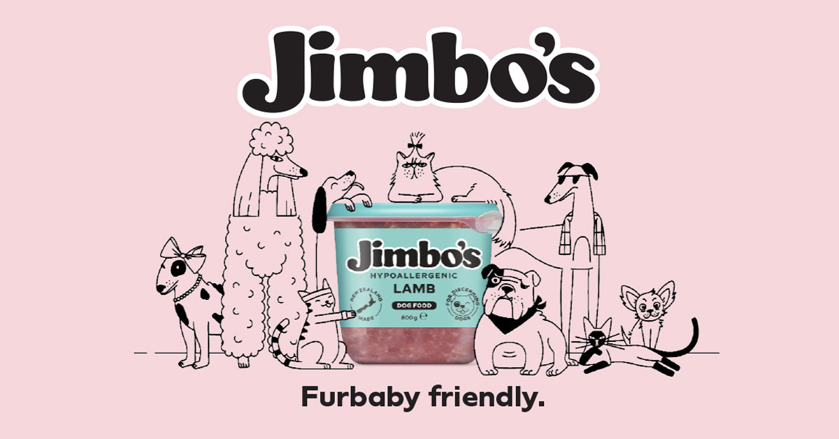 Jimbo's product range dog food – Jimbos